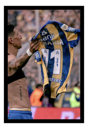 Cuadro Decorativo Rosario Central - Di Maria 13 - A3 30x40