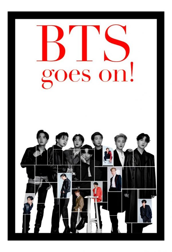 Cuadro Decorativo Musica - Bts 13 - A3 30x40