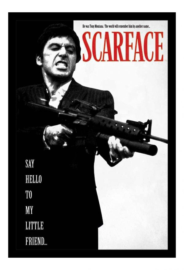 Cuadro Decorativo Cine - Scarface 13 - A3 30x40 Cm