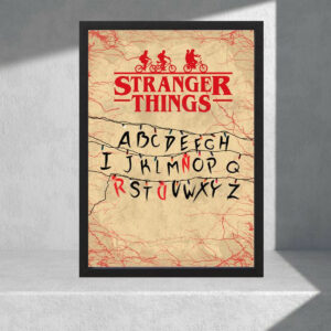 Cuadro Decorativo Series - Stranger Things 05 - A3 30x40 Cm