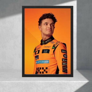 Cuadro Decorativo Lando Norris 03 - Tamaño A3 30x40 Cm