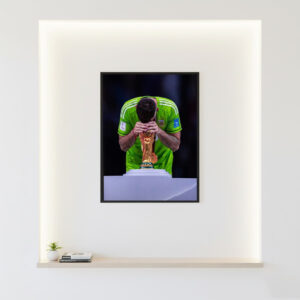 Cuadro Decorativo Futbol - Dibu Martinez 01 - A3 30x40 Cm