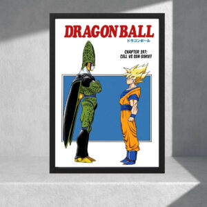 Cuadro Decorativo Dragon Ball Z - Saga Cell 03 - A3 30x40 Cm
