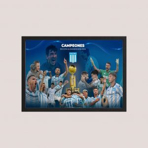 Cuadro Racing Campeón Recopa 2025 02 - Tamaño A3 30x40