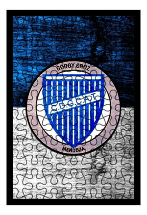 Cuadro Decorativo Futbol - Godoy Cruz 01 - A3 30x40 Cm