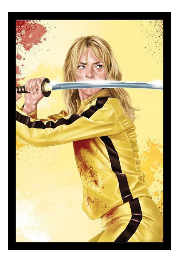 Cuadro Decorativo Cine - Kill Bill 02 - A3 30x40 Cm