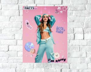 Poster Lámina Decorativa Emilia Mernes 10 Tamaño A3 30x42 Cm