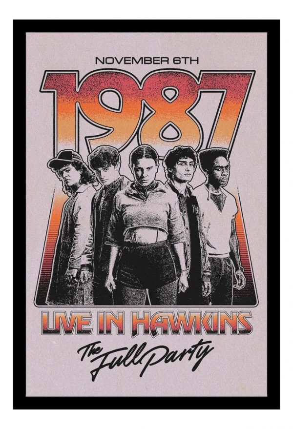 Cuadro Decorativo Series - Stranger Things 5 22 - A3 30x40