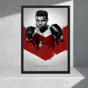 Cuadro Decorativo Boxeo - Muhammad Ali 01 - A3 30x40