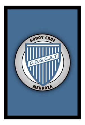 Cuadro Decorativo Futbol - Godoy Cruz 07 - A3 30x40 Cm