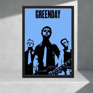 Cuadro Decorativo Musica - Green Day 06 - A3 30x40