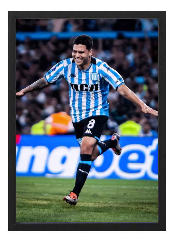 Cuadro Racing Club Juanfer Quintero Copa Sudamericana (a4)