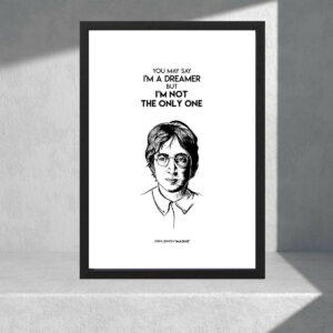 Cuadro Decorativo Jhon Lennon 11 - Tamaño A3 30x40