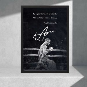 Cuadro Decorativo Boxeo - Vasyl Lomachenko 01 - A3 30x40