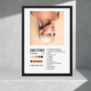 Cuadro Decorativo Ariana Grande, Sweetener - A3 30x40
