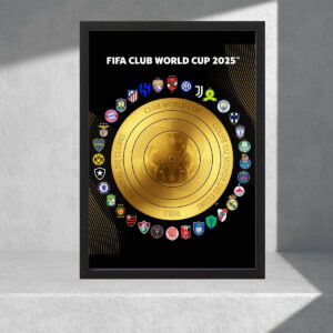 Cuadro Decorativo Mundial De Clubes 2025 05 - A3 30x40