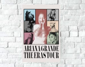 Poster Lámina Decorativa Ariana Grande Mod 15, A3 30x42 Cm