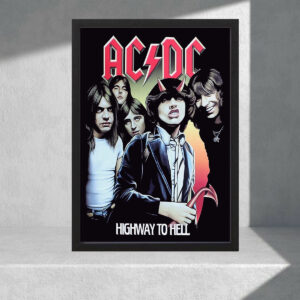 Cuadro Decorativo Musica - Acdc 05 - A3 30x40