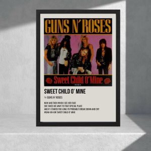 Cuadro Decorativo Musica - Guns N Roses 15 - A3 30x40
