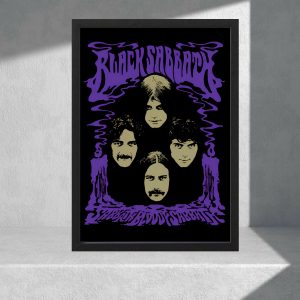 Cuadro Decorativo Musica - Black Sabbath 02 - A3 30x40