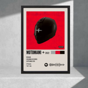 Cuadro Decorativo Música - Rosalia, Motomami 02 - A3 30x40