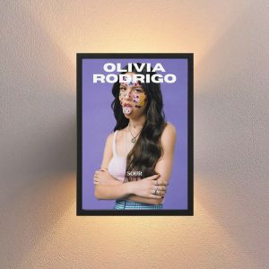 Cuadro Decorativo Olivia Rodrigo - Modelo 10 - A3 30x40