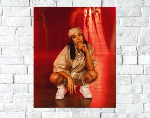 Poster Lámina Decorativa Maria Becerra Mod 07, A3 30x42 Cm