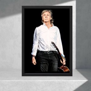 Cuadro Decorativo Paul Mccartney 09 - Tamaño A3 30x40