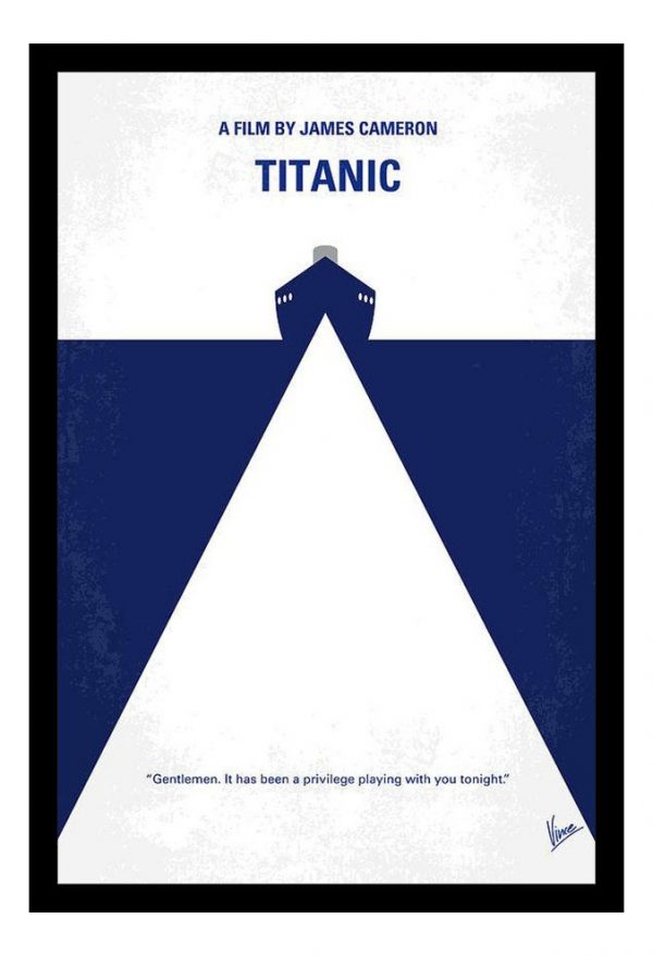 Cuadro Decorativo Cine - Titanic 15 - A3 30x40 Cm