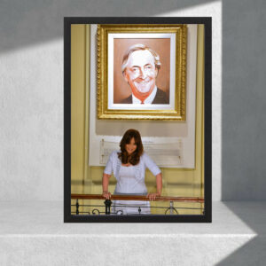 Cuadro Decorativo Cristina Kirchner Cfk 02 - A3 30x40