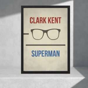 Cuadro Decorativo Superman 02 - Tamaño A3 30x40