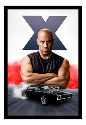 Cuadro Decorativo Cine - Rapidos Y Furiosos 11 - A3 30x40