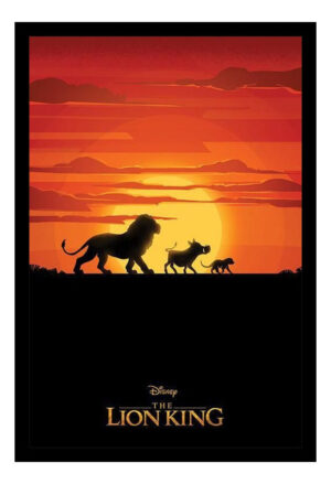 Cuadro Decorativo Cine - El Rey Leon 12 - A3 30x40