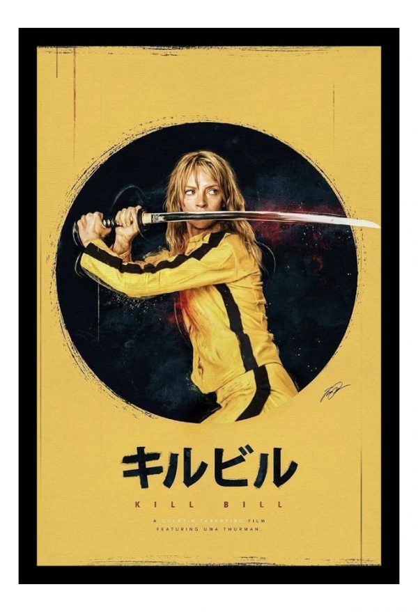 Cuadro Decorativo Cine - Kill Bill 08 - A3 30x40 Cm