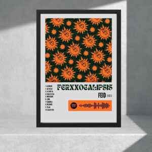 Cuadro Decorativo Musica - Ferxxo (feid) 04 - A3 30x40