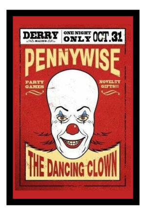 Cuadro Decorativo Cine - It - Pennywise 01 - A3 30x40