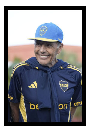 Cuadro Boca Juniors - Miguel Angel Russo 06 - A3 30x40 Cm