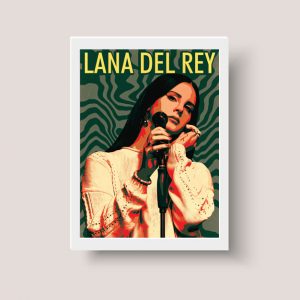 Cuadro Lana Del Rey Tamaño A4 20x30 Listo Para Colgar
