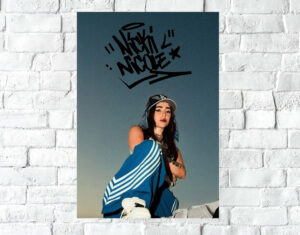 Poster Decorativo Nicki Nicole 09 - Tamaño A3 30x40