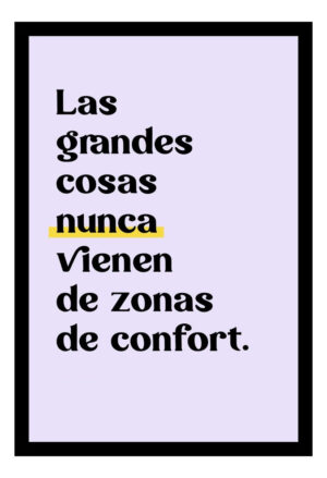 Cuadro Decorativo Motivacional 13 - A3 30x40 Cm