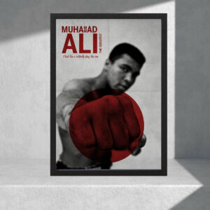 Cuadro Decorativo Boxeo - Muhammad Ali 02 - A3 30x40