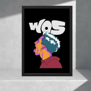 Cuadro Decorativo Musica - Wos - Modelo 06 - A3 30x40 Cm