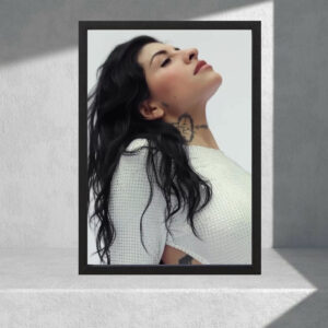 Cuadro Decorativo Música - Cazzu 02 - Tamaño A3 30x40