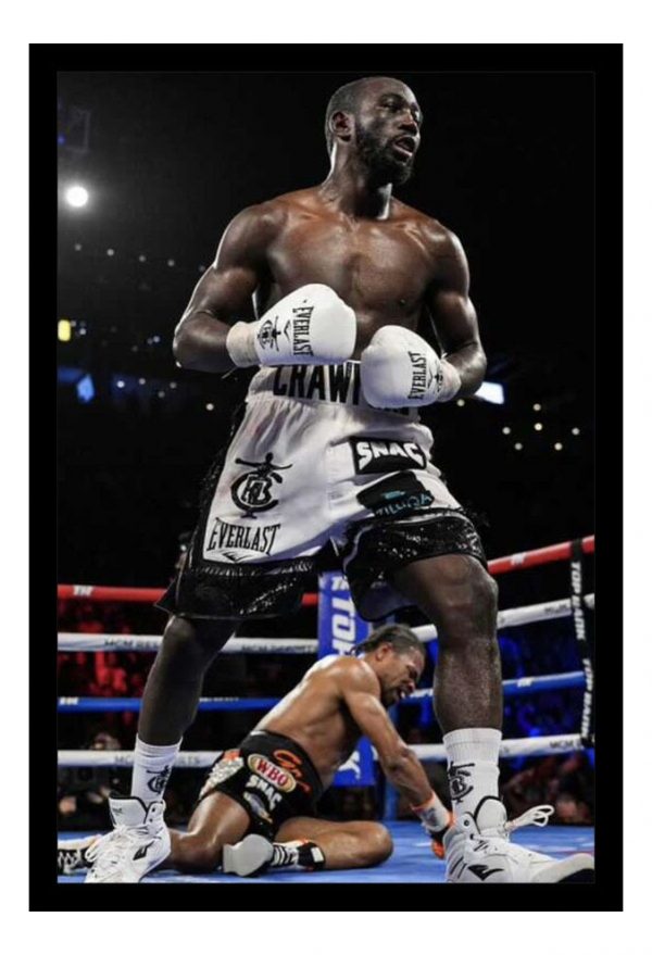 Cuadro Decorativo Boxeo - Terence Crawford 03 - A3 30x40