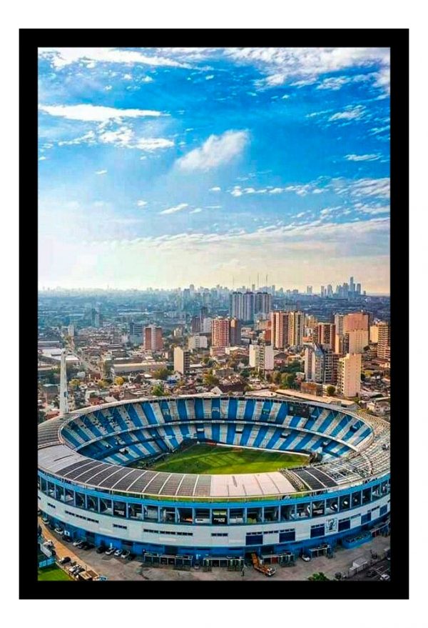 Cuadro Decorativo Futbol - Racing Club 15 - A3 30x40 Cm