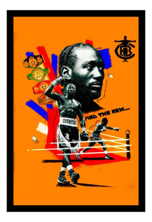 Cuadro Decorativo Boxeo - Terence Crawford 08 - A3 30x40