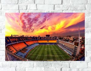 Poster Lámina Decorativa Boca Juniors Mod 24, A3 30x42 Cm