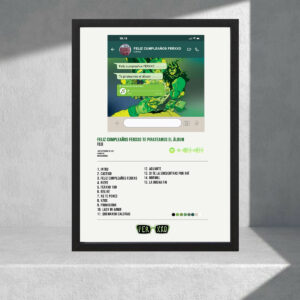 Cuadro Decorativo Musica - Ferxxo (feid) 02 - A3 30x40