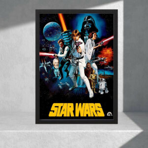 Cuadro Decorativo Series - Star Wars 20 - Tamaño A3 30x40 Cm