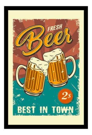 Cuadro Decorativo Bares - Cerveceria 14 - A3 30x40
